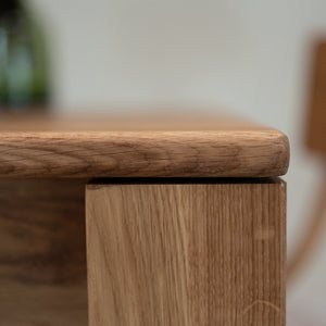 NordicStory Eettafel in massief eikenhout
