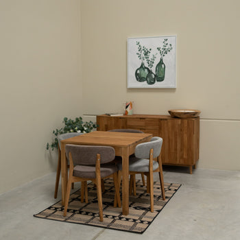 NordicStory Uitschuifbare eettafel in massief eiken Marsi Roble.Store