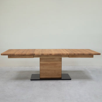 NordicStory Uitschuifbare eettafel in massief eiken Bremen, 160-250 x 90 x 75 cm.