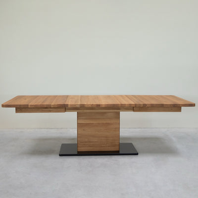 NordicStory Uitschuifbare eettafel in massief eiken Bremen, 160-250 x 90 x 75 cm.