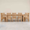 NordicStory Set van 2 massief eiken eetkamerstoelen PROVANCE Oak.Store