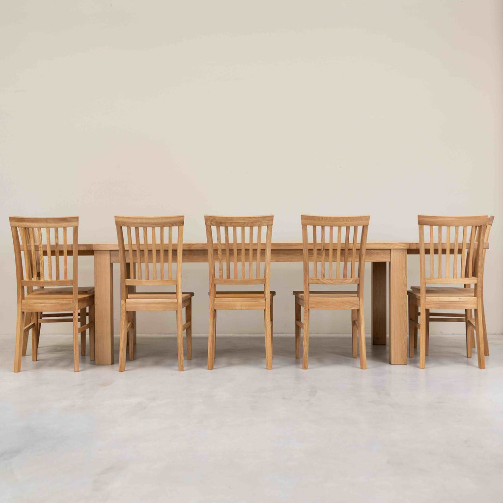NordicStory Set van 2 massief eiken eetkamerstoelen PROVANCE Oak.Store