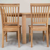 NordicStory Set van 2 massief eiken eetkamerstoelen PROVANCE Oak.Store
