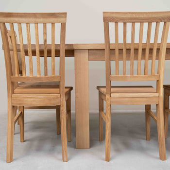 NordicStory Set van 2 massief eiken eetkamerstoelen PROVANCE Oak.Store