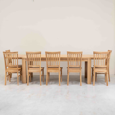 NordicStory Set van 2 massief eiken eetkamerstoelen PROVANCE Oak.Store