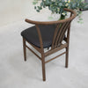 VESKOR Set van 2 of 4 massief eiken eetkamerstoelen Dagmar