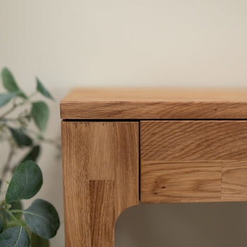 Eikenhouten schrijftafel Axel I NordicStory RobleStore