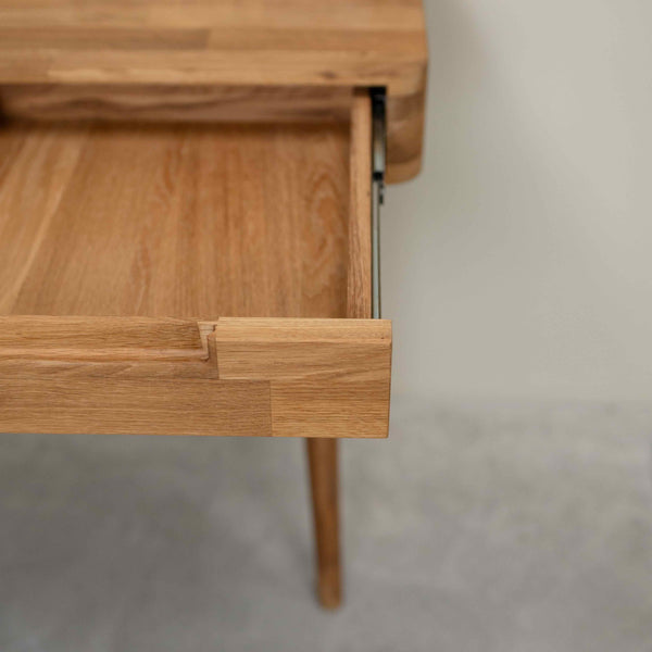 Escandi massief eiken kaptafel, 110 x 43 x 75 cm | NordicStory