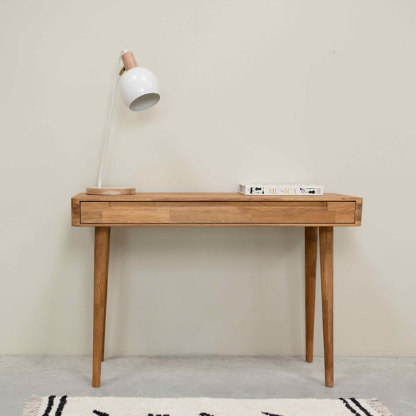 Escandi massief eiken kaptafel, 110 x 43 x 75 cm | NordicStory