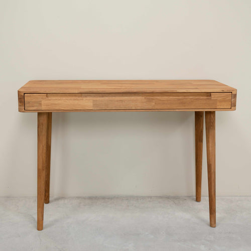 Escandi massief eiken kaptafel, 110 x 43 x 75 cm | NordicStory