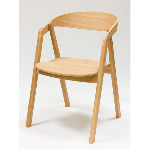 Veskor Set van 2 of 4 massief eiken eetkamerstoelen Knut Roble.Store