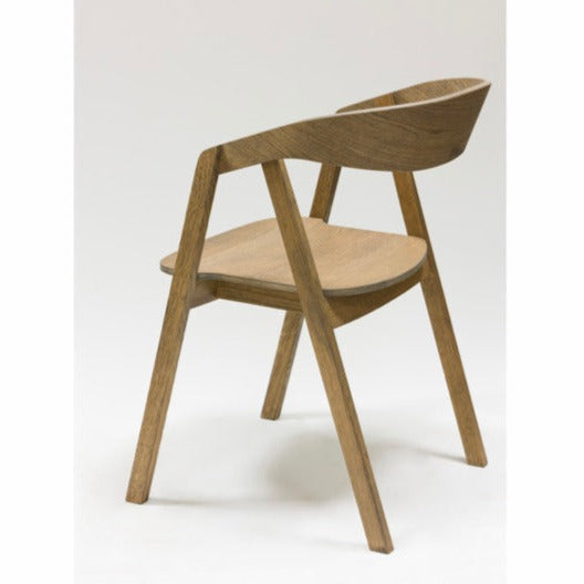 Veskor Set van 2 of 4 massief eiken eetkamerstoelen Knut Roble.Store