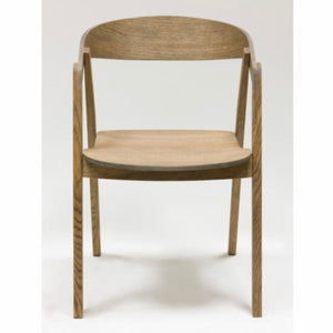 Veskor Set van 2 of 4 massief eiken eetkamerstoelen Knut Roble.Store