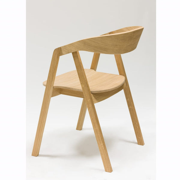 Veskor Set van 2 of 4 massief eiken eetkamerstoelen Knut Roble.Store