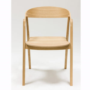 Veskor Set van 2 of 4 massief eiken eetkamerstoelen Knut Roble.Store