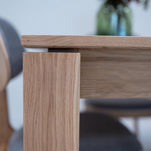 Massief eiken eettafel Krona