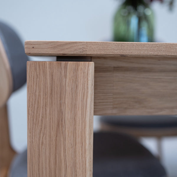 Massief eiken eettafel Krona