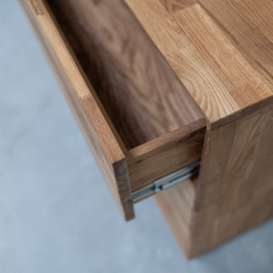 Dressoir Ladekast in massief eiken Escandi 4 