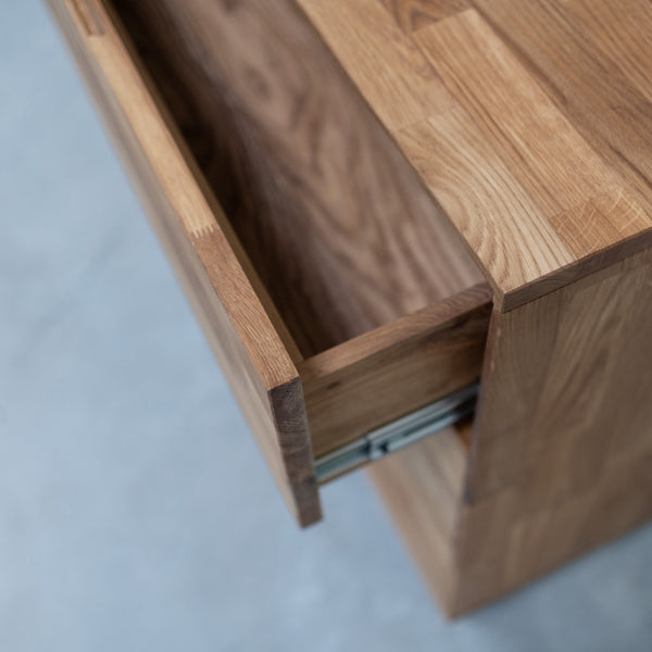 Dressoir Ladekast in massief eiken Escandi 4 