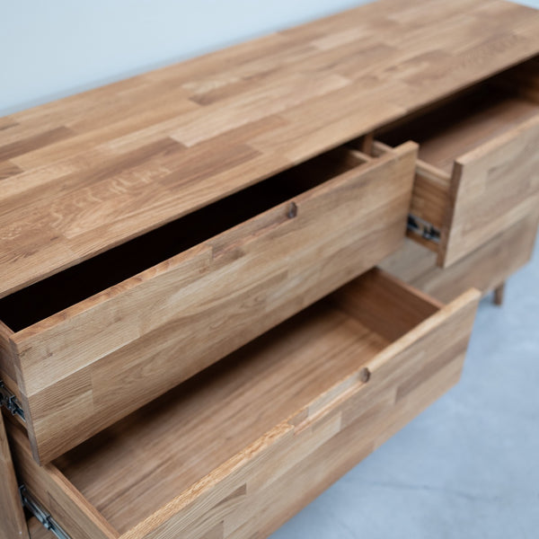 Dressoir Ladekast in massief eiken Escandi 4 