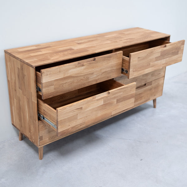 Dressoir Ladekast in massief eiken Escandi 4 