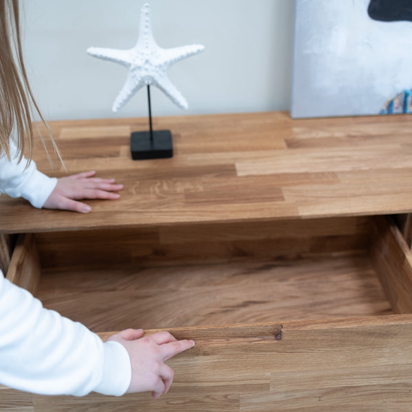Dressoir Ladekast in massief eiken Escandi 4 
