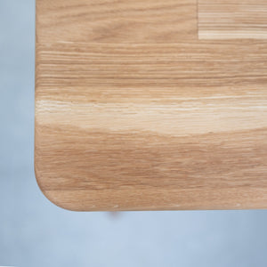 Ana massief eikenhouten schrijftafel, 120 x 65 x 84,5 cm, NordicStory