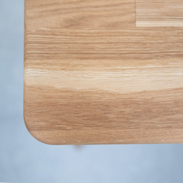 Ana massief eikenhouten schrijftafel, 120 x 65 x 84,5 cm, NordicStory