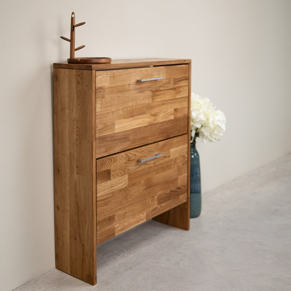 Arizona massief eikenhouten schoenenrek | NordicStory
