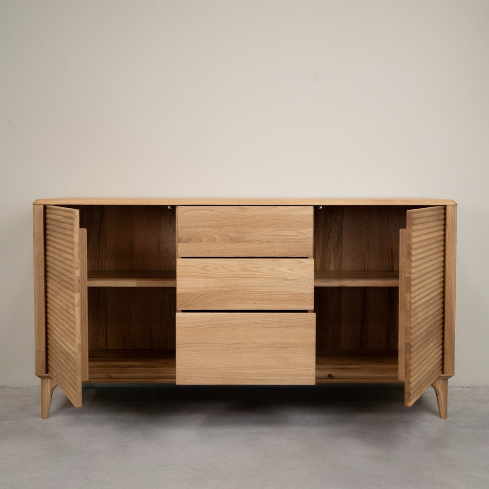 Sideboard Comoda van massief eikenhout Oxford 3.2.3 | NordicStory