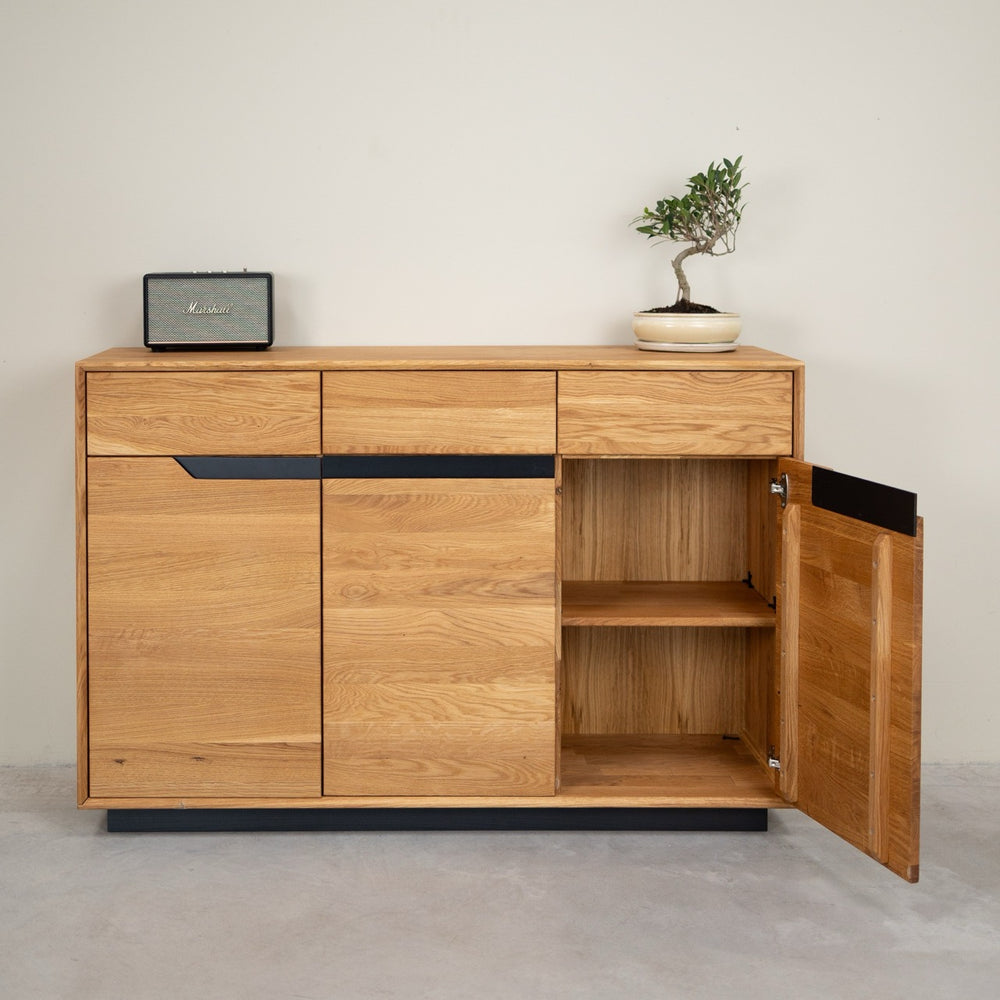 Massief eikenhouten dressoir Bremen 2 | NordicStory