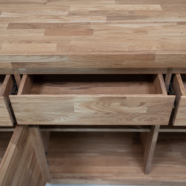 Commode Ladekast in massief eiken Utah