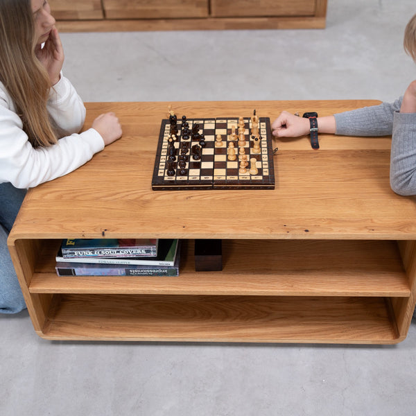 Massief eiken salontafel Genève