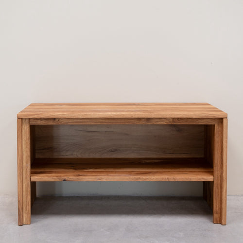 Massief eiken schoenenrek Pola