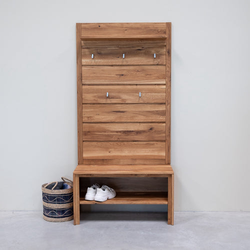 Eiken wandkapstok Pola