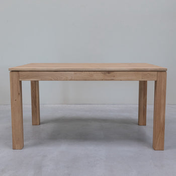 Mesa extensible de comedor de madera maciza de roble L2