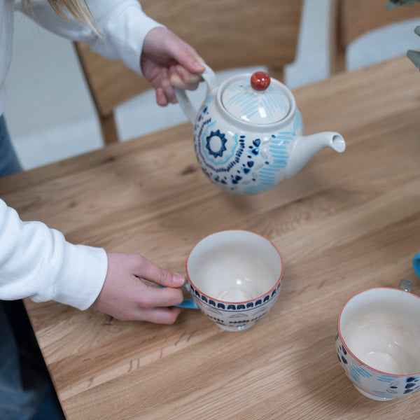 Uitschuifbare eettafel in massief eiken L2