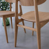 Set van 2 of 4 Varde Eetkamerstoelen, Massief Eiken Frame | NordicStory