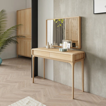 Oxford massief eiken kaptafel 110x41,4x76 cm | NordicStory