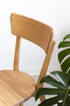Set van 2 of 4 massief eiken eetkamerstoelen Diana | NordicStory
