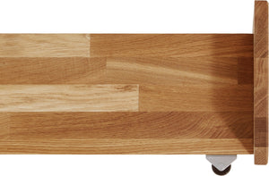 Eikenhouten onderschuifbed Frida | NordicStory