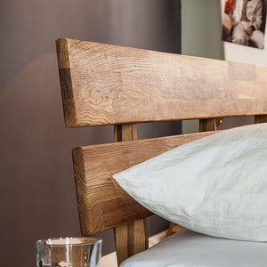 Massief eiken bed 90 x 200 cm / 140 x 200 cm / 160 x 200 cm / 180 x 200 cm Scandinavische stijl