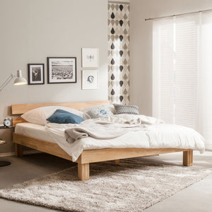 Massief eiken bed 90 x 200 cm / 140 x 200 cm / 160 x 200 cm / 180 x 200 cm / 180 x 200 cm