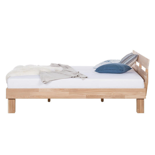 Massief eiken bed 90 x 200 cm / 140 x 200 cm / 160 x 200 cm / 180 x 200 cm Scandinavische stijl