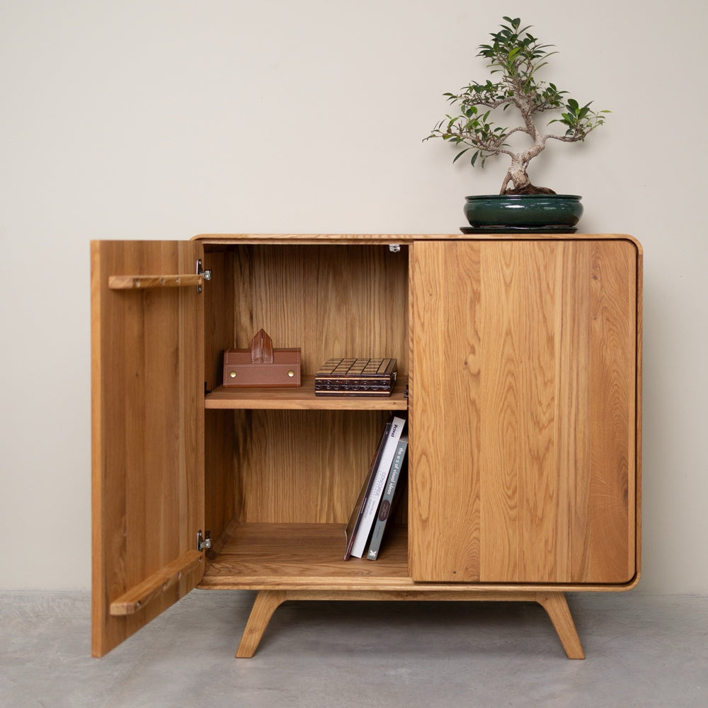 Aparador de madera maciza roble Geneva 1 | NordicStory