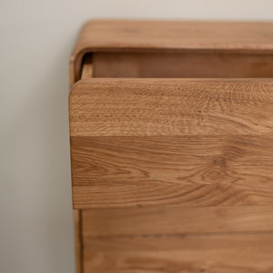 Comoda de madera maciza roble Geneva 3 | NordicStory