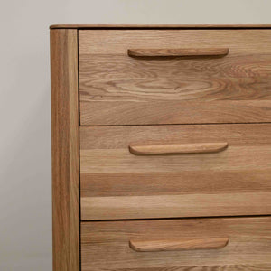 Eiken dressoir Atlanta, 120 x 46,8 x 78,6 cm | NordicStory