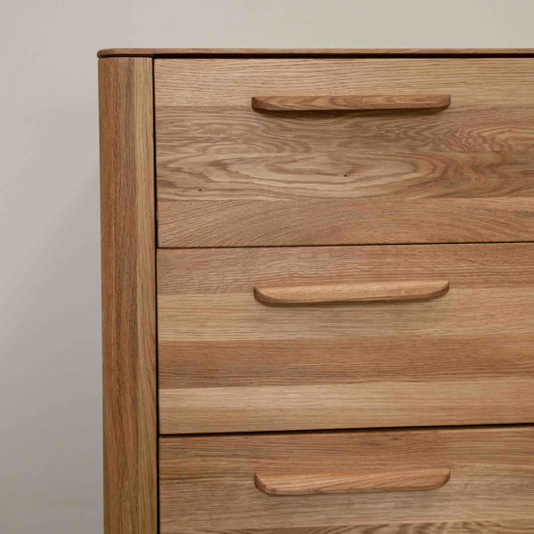 Eiken dressoir Atlanta, 120 x 46,8 x 78,6 cm | NordicStory
