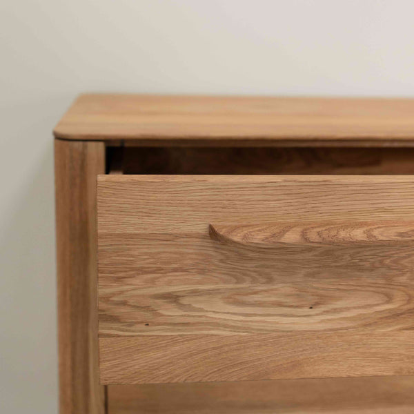 Eiken dressoir Atlanta, 120 x 46,8 x 78,6 cm | NordicStory