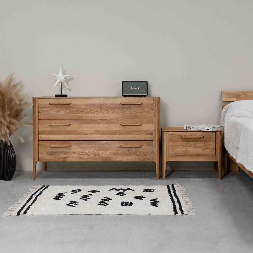 Eiken dressoir Atlanta, 120 x 46,8 x 78,6 cm | NordicStory